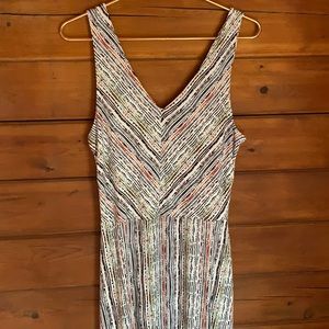 Multi Colored Maxi Dress Size Large